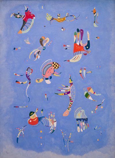 Blue Sky by Wassily Kandinsky